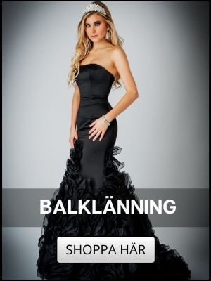 Cocktailklänning till fest, student, bal och bröllop